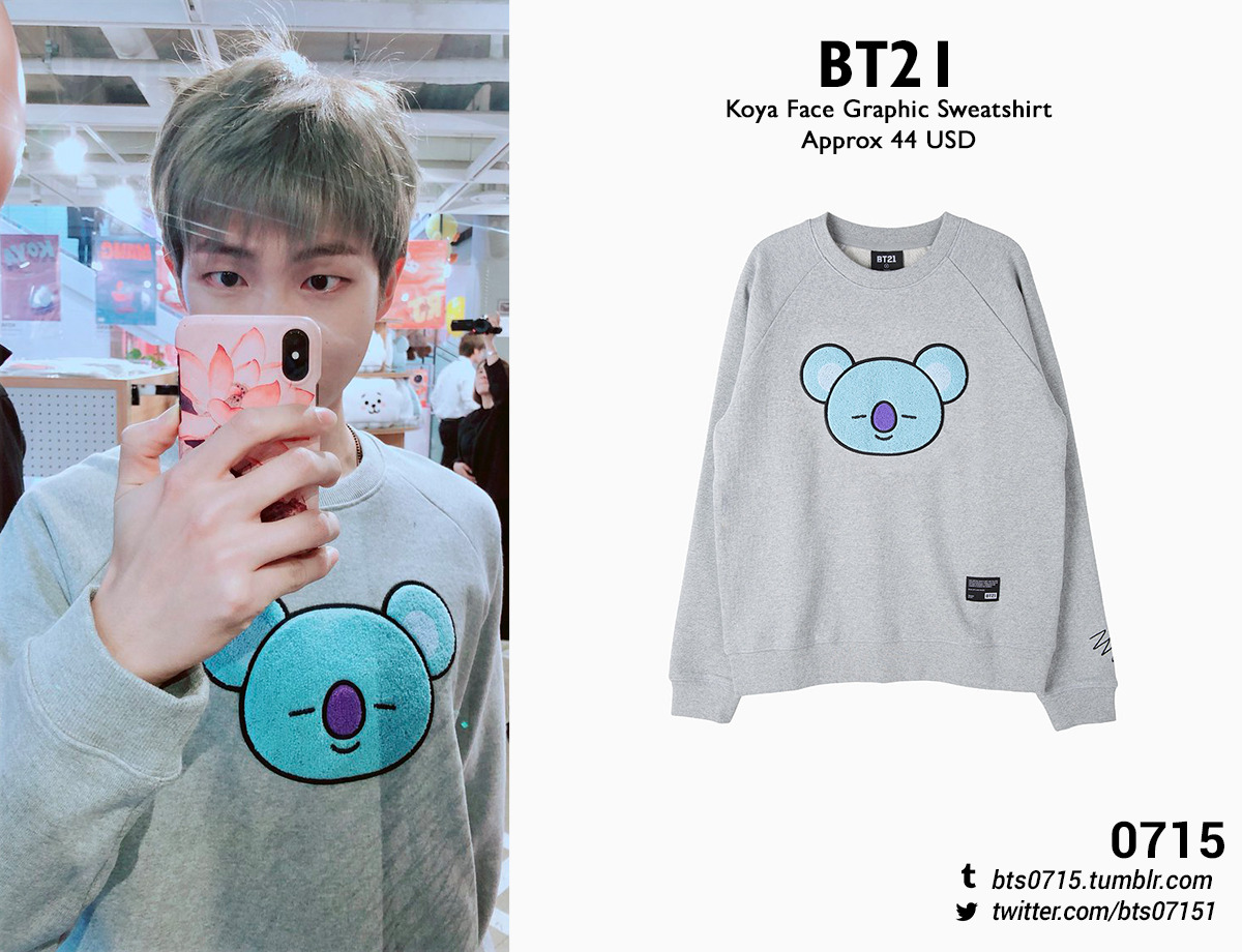 bt21 koya sweater