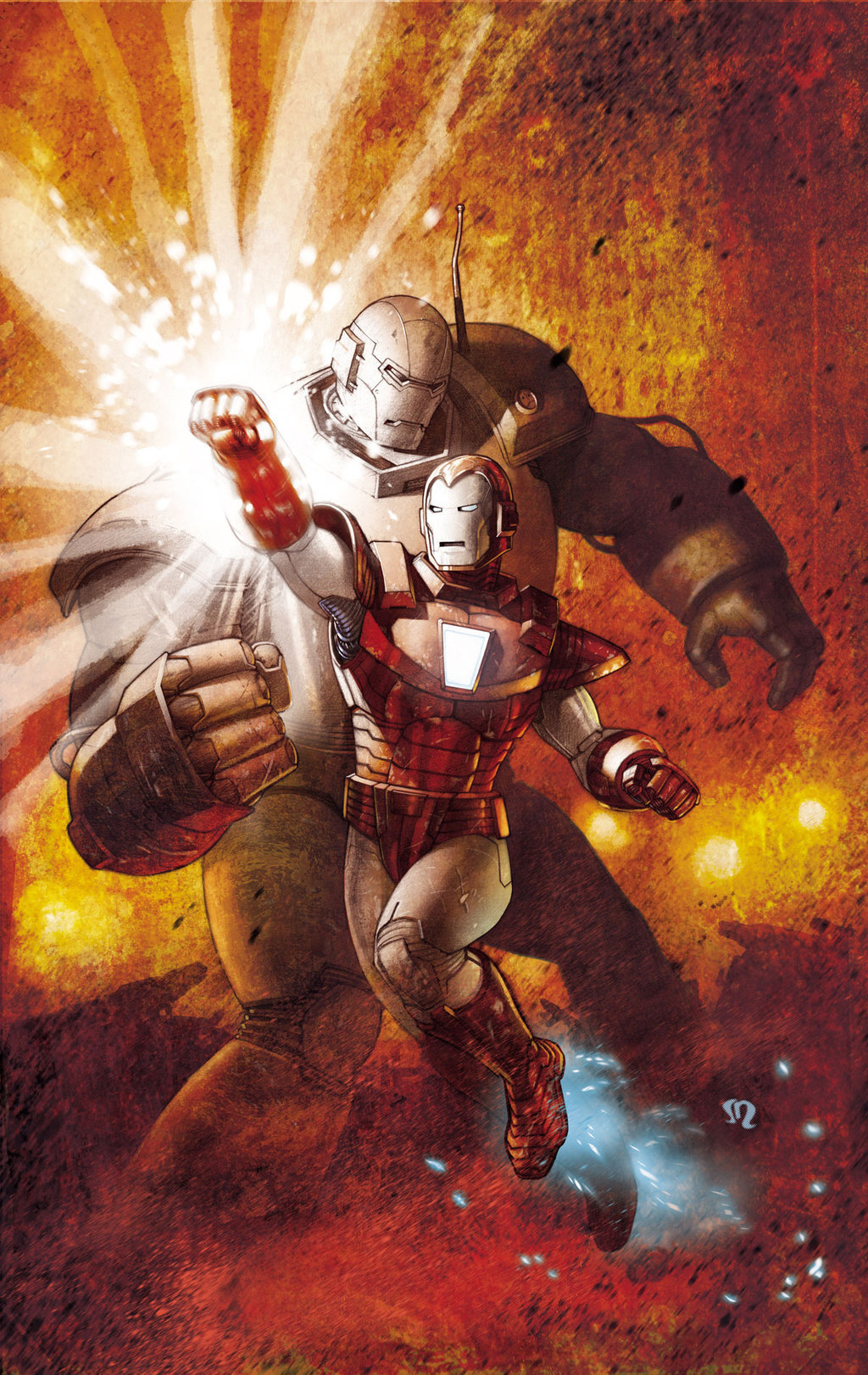 Comics Forever, Iron Man Vs The Iron Monger // artwork by Stephane...