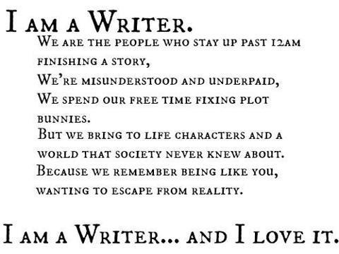 I am a writer essay