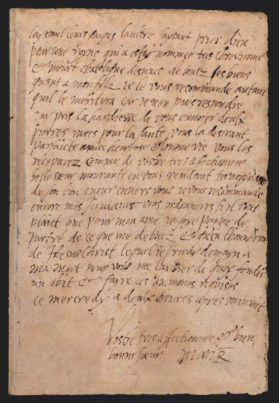 The last letter of Mary Queen of Scots ‘At 2am on... - F-YEAH HISTORY