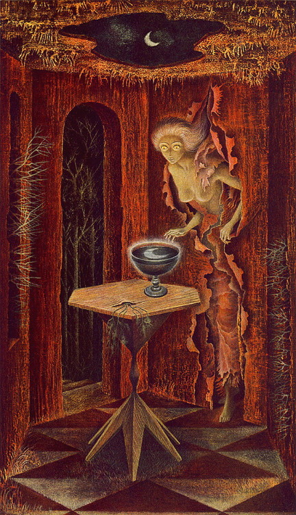 artist-varo:Born Again, Remedios Varo