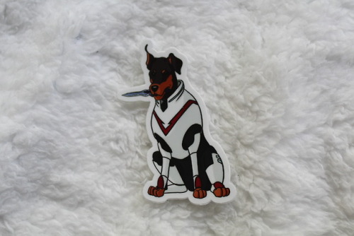 lyssartandstars:FORM PUPTRON!Puptron stickers are now on sale...