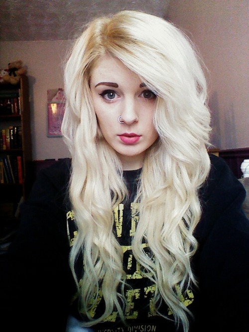 Blonde Scene Hair On Tumblr