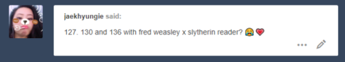 fred weasley fanfiction on Tumblr