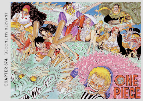 One Piece Color Spreads Wano