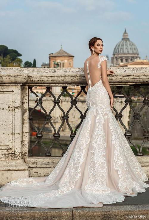 (via Tanya Grig 2019 Wedding Dresses — “Roman Holiday” Bridal...
