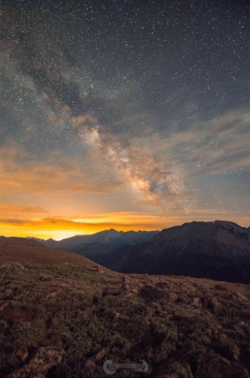 spaceexp:Almost heaven at 11,700 feet - The Milky Way over the...