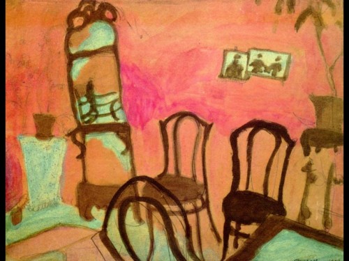 expressionism-art:Small Drawing Room, 1908, Marc...