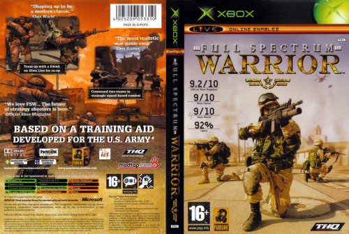 theoriginalxboxblog:Full Spectrum Warrior