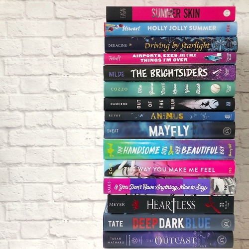 fiercereadsya:Our May new release stack is a work of art, tbh....