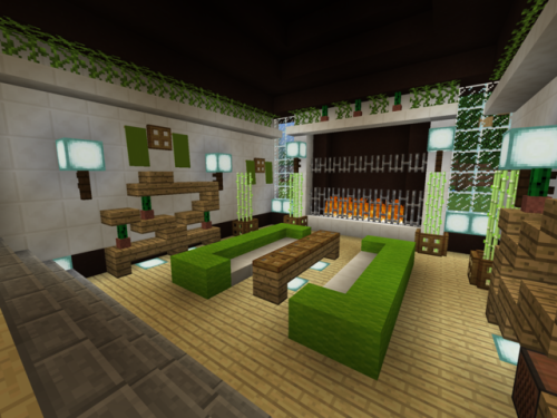 Minecraft Living Room Tumblr