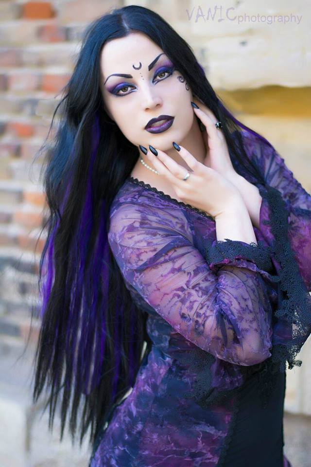 Model Mua Kali Noir Diamond Photography Vanic Gothic And Amazing 9833