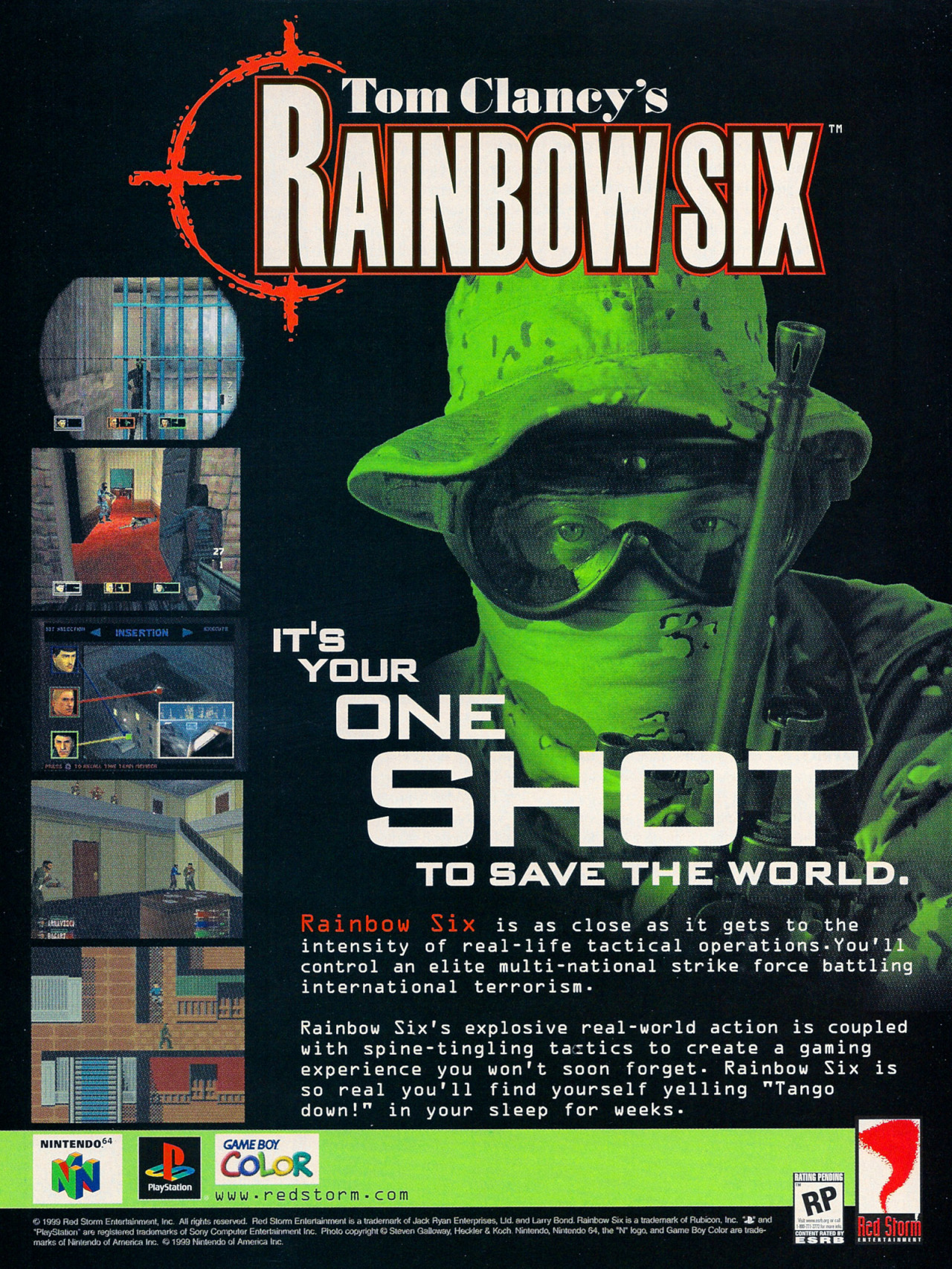 Old Game Mags - The original Rainbow Six… well, the console ports...