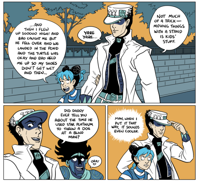 Strawberry Jan Jotaro Kujo Dad Of The Year Bog Of Bile And Filth