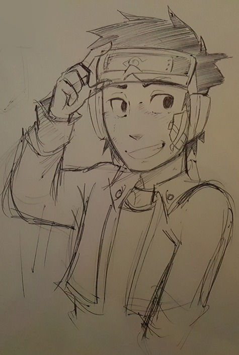 I Love Drawing Obito So Much He S So Easy To Draw In My Style Tumblr