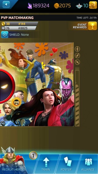 Marvel Puzzle quest PVP matchmaking