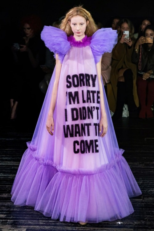 sequinsandsatin:Viktor & Rolf - Spring/Summer 2019