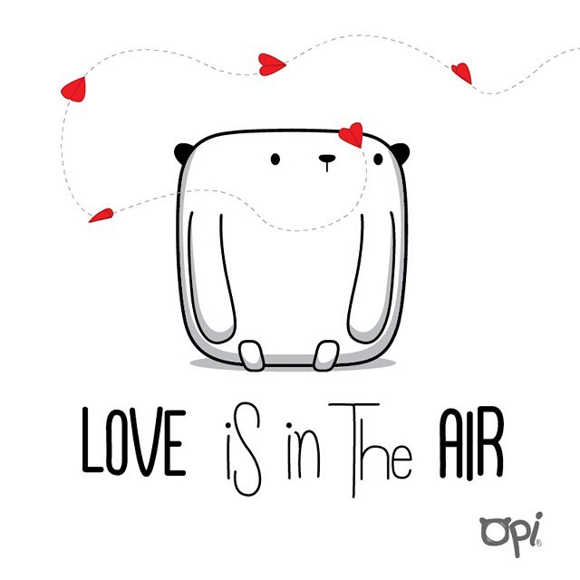 Mostropi — #Love is in the air #opi #cute #kawaii...