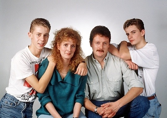 <p>The McDonald family (1989) Coronation Street</p>