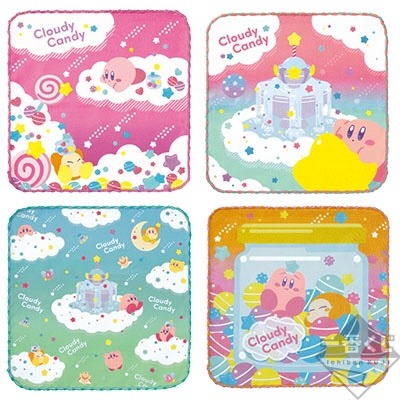 Banpresto Ichiban kuji A Hoshi no Kirby Cloudy Candy plush doll JAPAN OFFICIAL