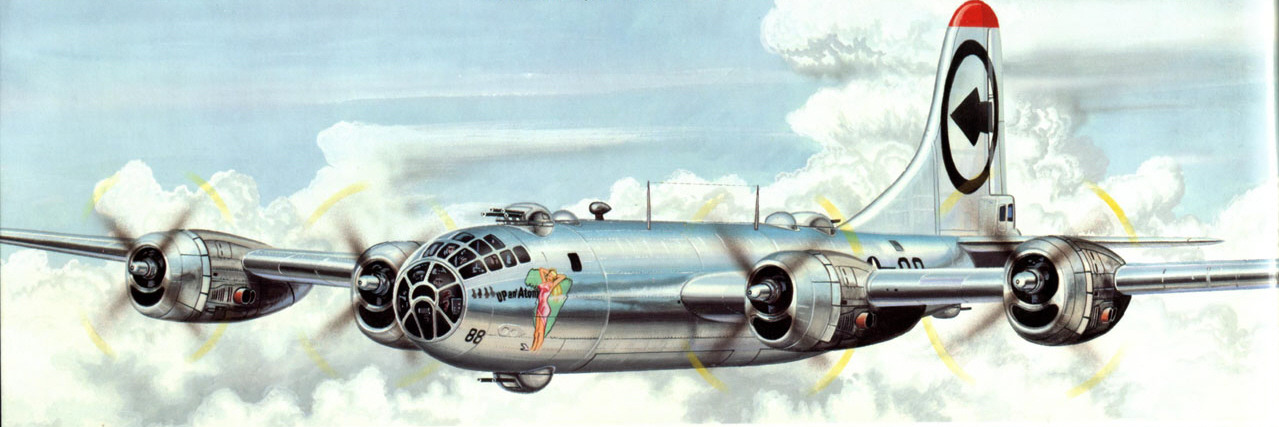 Las Cosicas del Panzer — B-29 up an atom, sobre Kokura Japon 9 Agosto 1945.