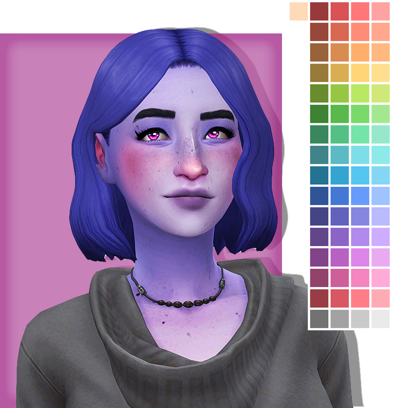 Sims 4 cc for berry sims — sanguineslush: @zebrazest Olivia Hair in ...