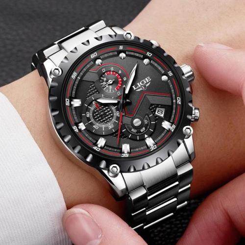 lifepro-tips:LIGE Hierro Fashion Men WatchLIGE Hierro   -...