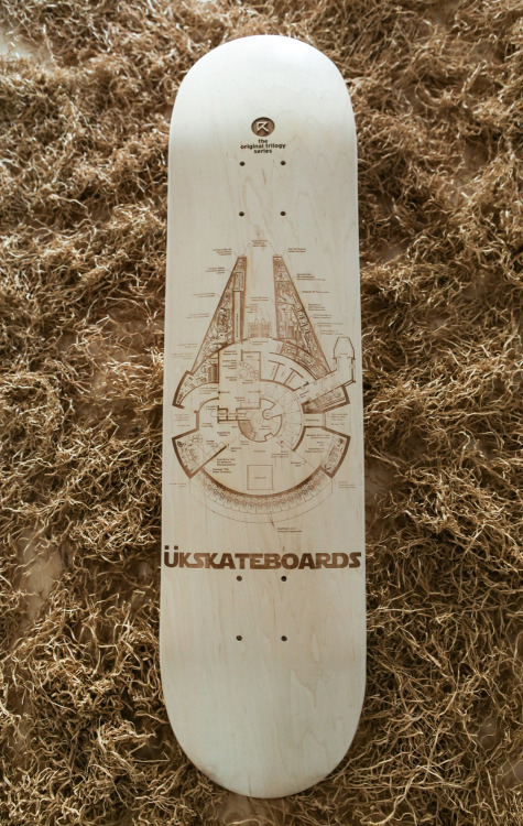 ÜberKreativeDesign - thedailyboard: Laser engraved Millenniu skate...