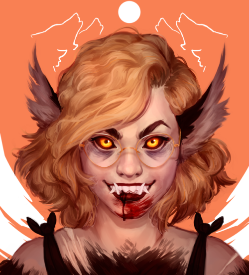 Finally got to finish an icon between commissions for Spooky...