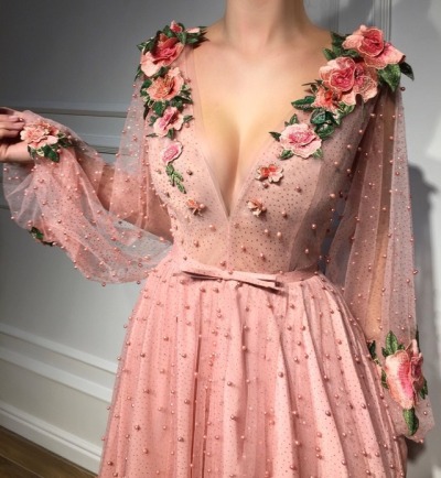 Peach Party Dresses Tumblr