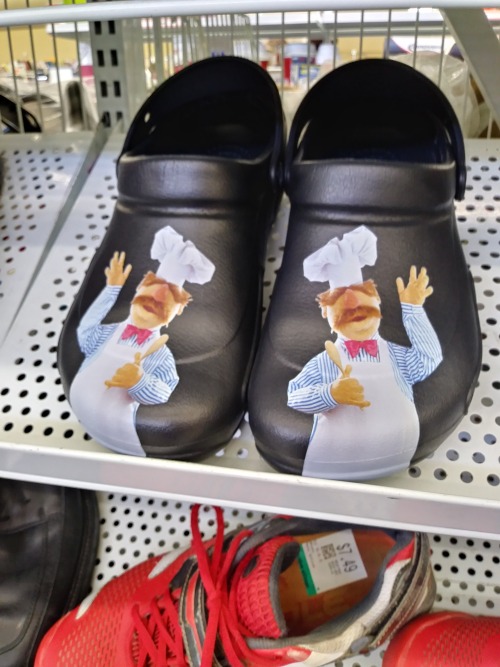 swedish chef crocs