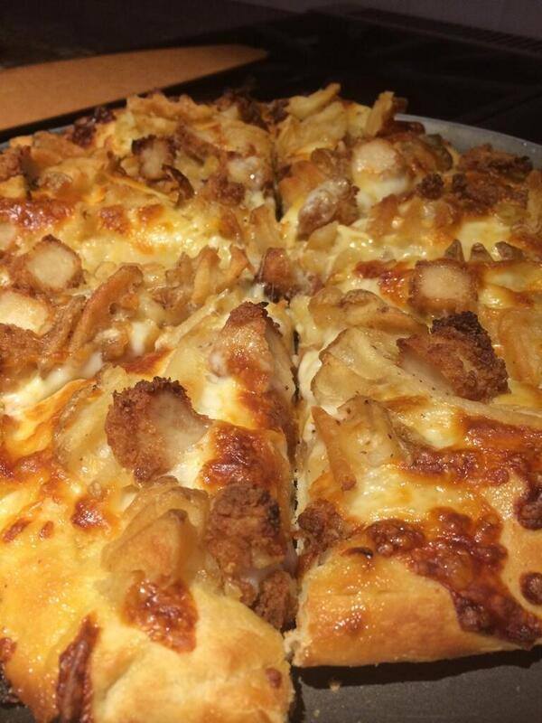 Yummy Foooooood ChickFilA Pizza