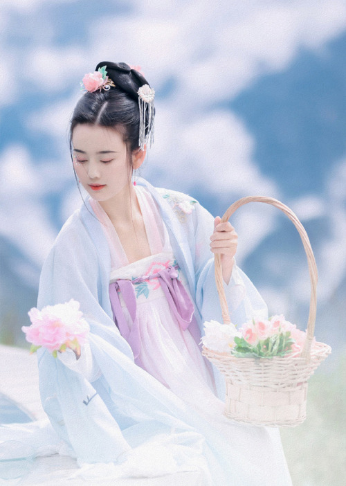 hanfugallery:Traditional Chinese hanfu by 二炫儿