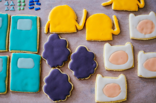 sweetoothgirl:adventure time cookies