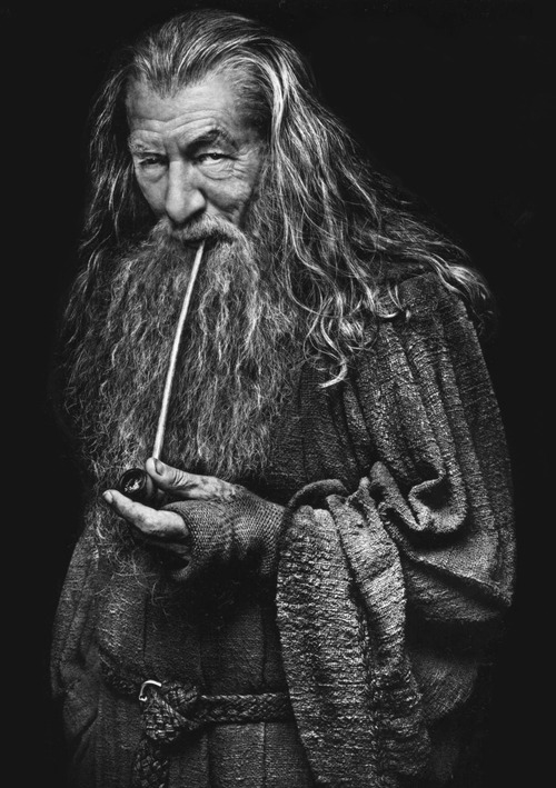 askingadam:Ian McKellen as Gandalf