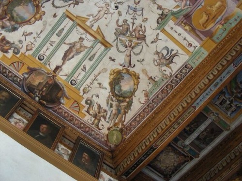 I could daydream under the ceiling at Gallerie Uffizzi in...