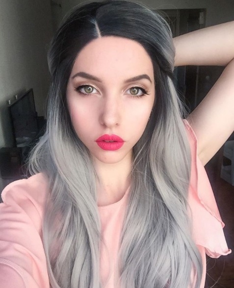 Lavender Grey Hair Tumblr