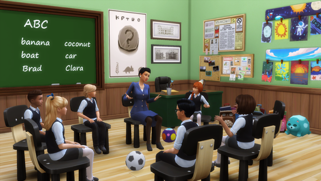 if you have download a sims 4 school cc do you need mod