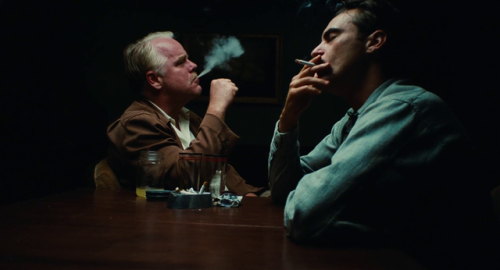 365filmsbyauroranocte:Joaquin Phoenix & Philip Seyour...