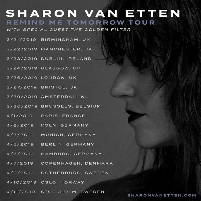 We are Excited to be playing all over the UK and Europe with Sharon Van Etten! So many cities we haven’t played in….