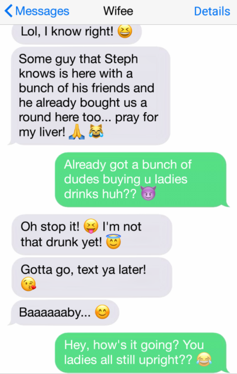 hotwife texting her bull