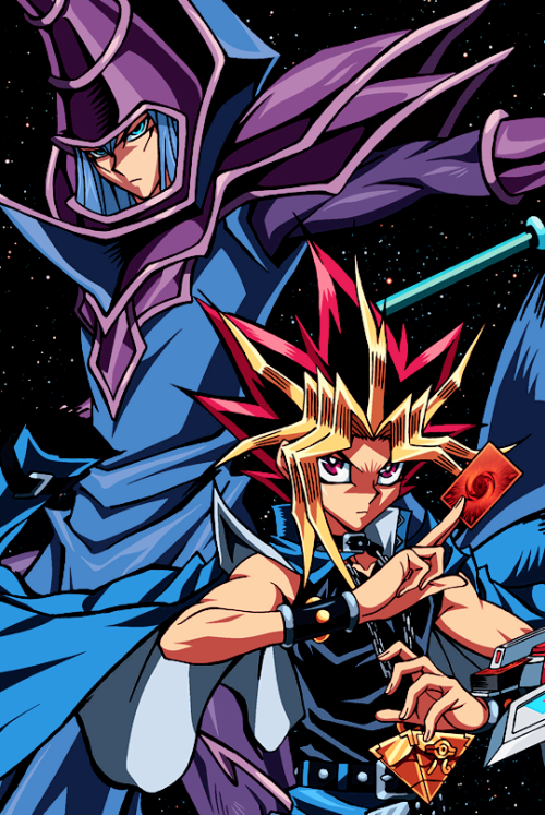 yugioh-network:V-Jump MagazineAtem & Dark Magician