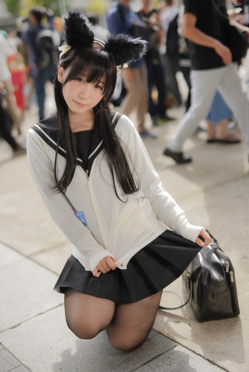 yelowfever:Iori Moe at the Tokyo Game Show