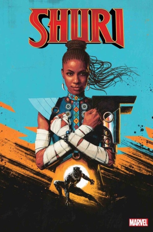 klawsofwakanda:Official cover of Shuri #1, by Sam Spratt. Out...