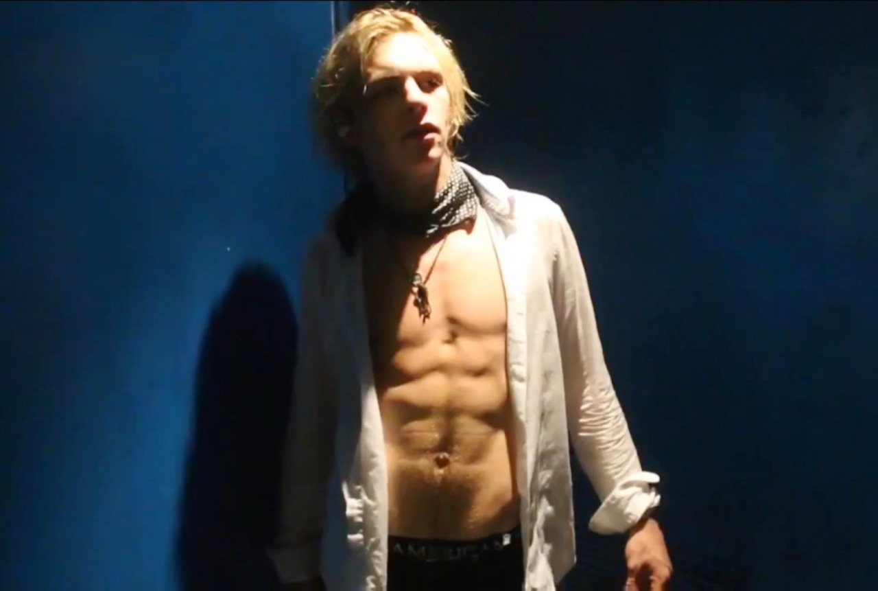 Ross lynch abs