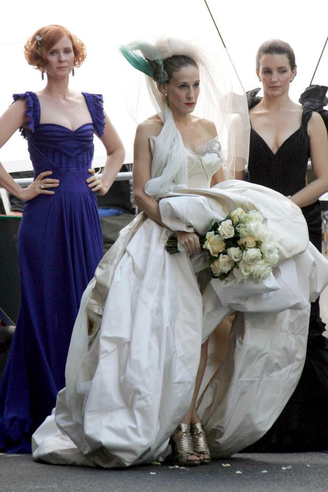 Sarah Jessica Parker In A Vivienne Westwood Wedding Inspirasi