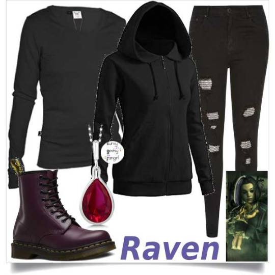 Raven Fandom Fashion