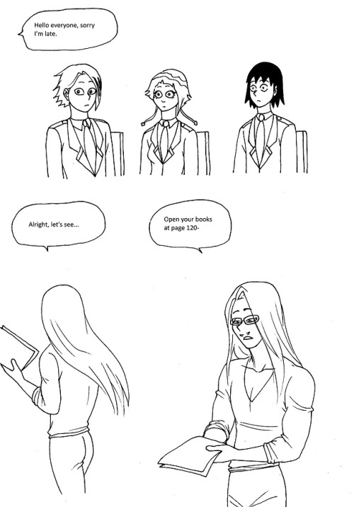 roskakatos:headcanon that when mic comes to school for the...