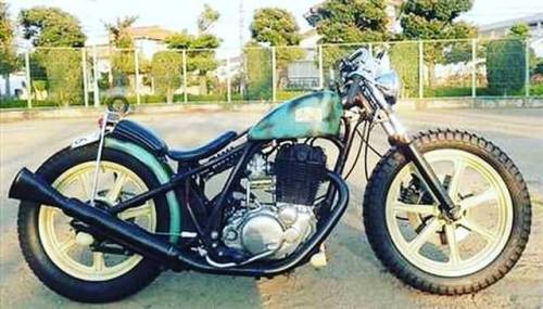 #yamaha #sr500 #bratstyle #bobber #JapChop...