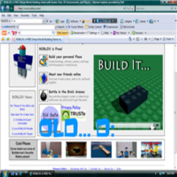 Old roblox site